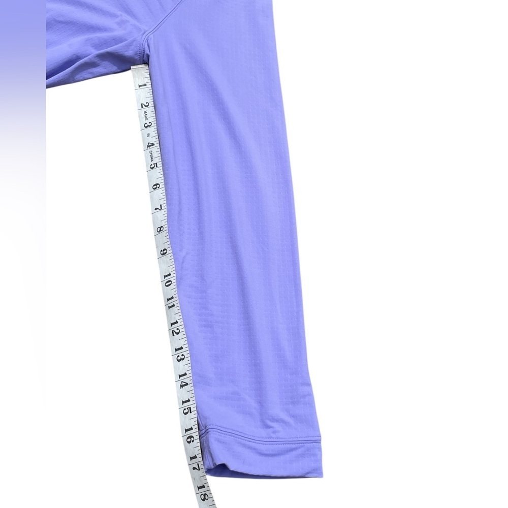 IBKUL Modern Fit Long Sleeve Polo UPF 50+ Quick Dry Mens XL Purple Golf Outdoor - Picture 11 of 13